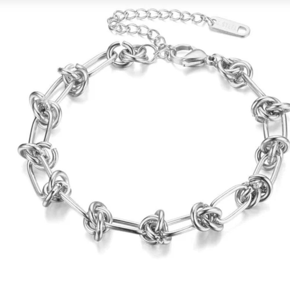 New Minimalist Knot Stainless Steel Bracelet
